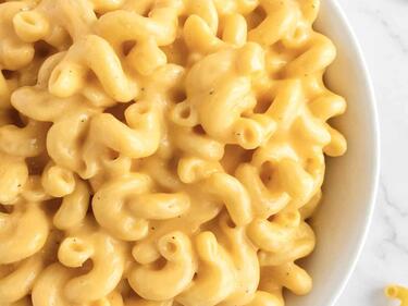 Macaroni and Cheese in a bowl