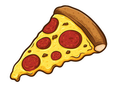 pizza slice cartoon