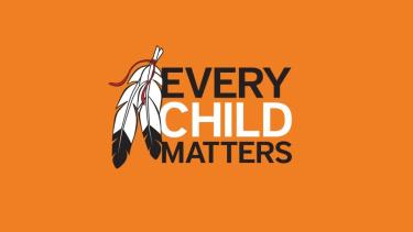 Every Child matters orange poster