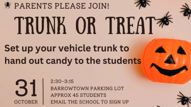 trunk or treat poster