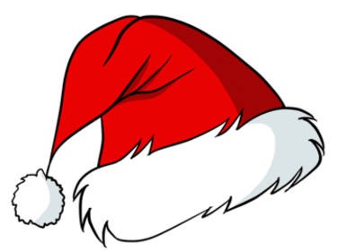Clipart of Santa hat