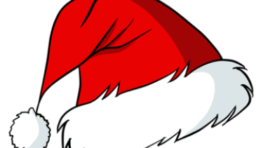 Clipart of Santa hat