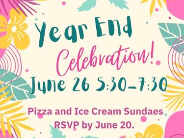 YEAR END CELEEBRATION POSTER