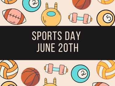 Sports Day flyer
