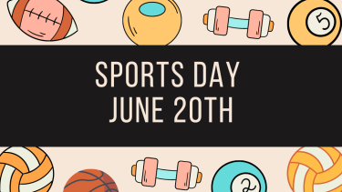 Sports Day flyer