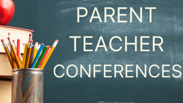 Parent Teacher conference Parent Teacher conference sign