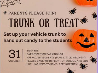 TRUNK OR TREAT POSTER