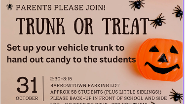 TRUNK OR TREAT POSTER