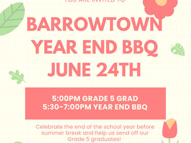 Year end bbq info